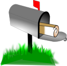 Grafik E-Mail Postkasten